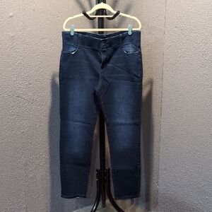 Nine West Deep Indigo Skinny Jeans